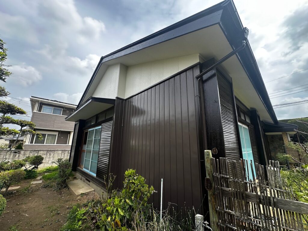 阿見町 外壁塗装 アフター（側面）