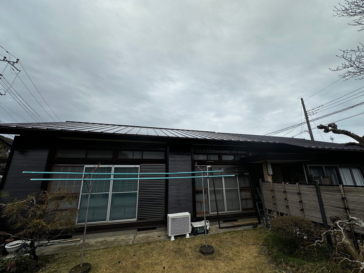 阿見町 外壁塗装 正面 施工後