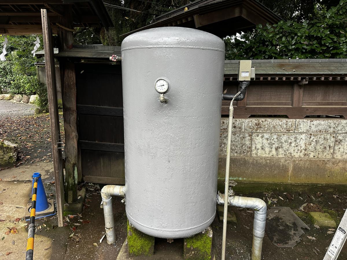 錆止め完了(正面)