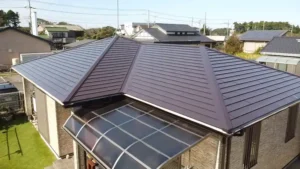 鹿嶋市Y様邸（屋根塗装）1年点検 ドローンで屋根を確認