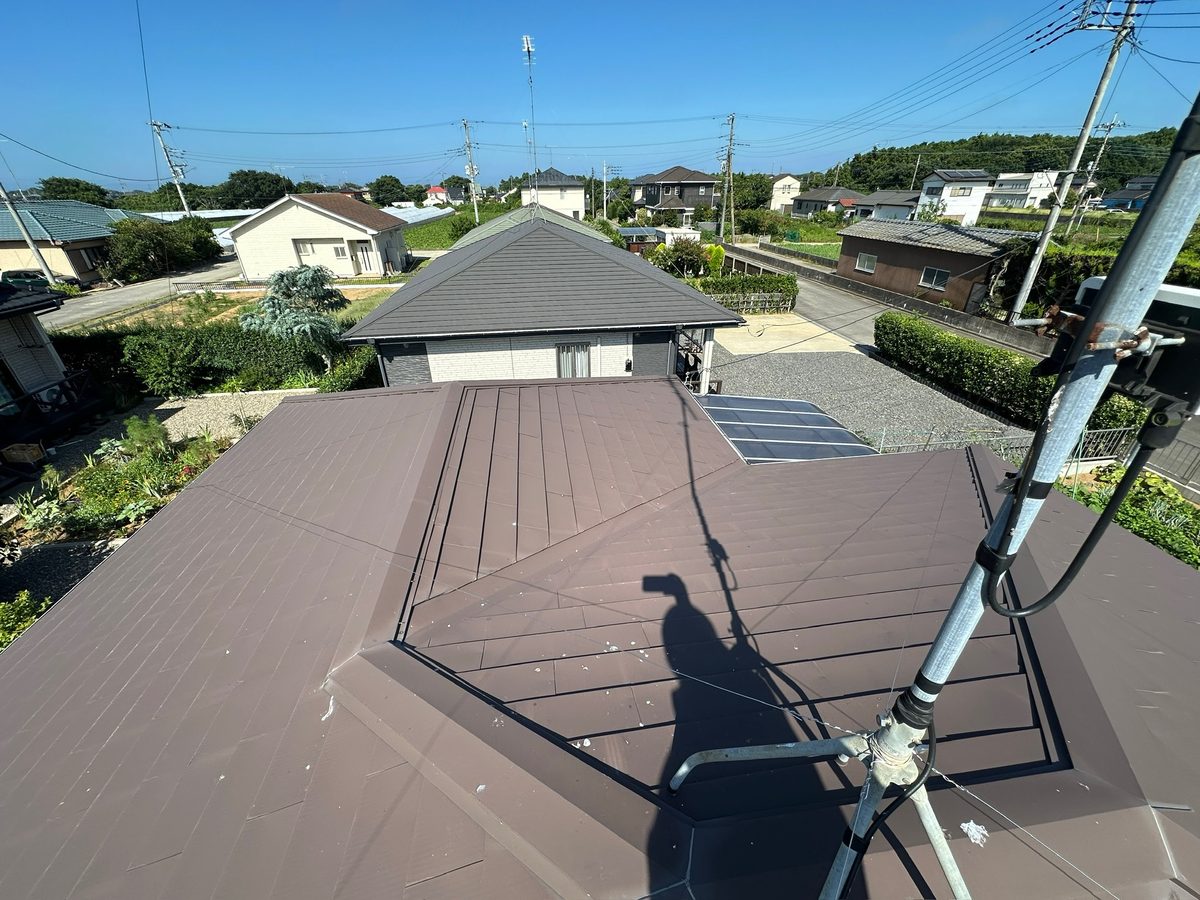 鹿嶋市 外壁・屋根塗装 屋根 施工前