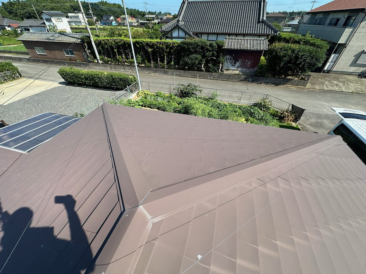 鹿嶋市 外壁・屋根塗装 屋根 施工前