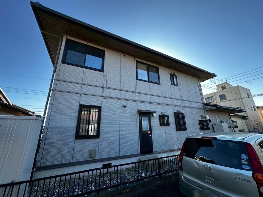 土浦市 外壁塗装 施工前（正面）