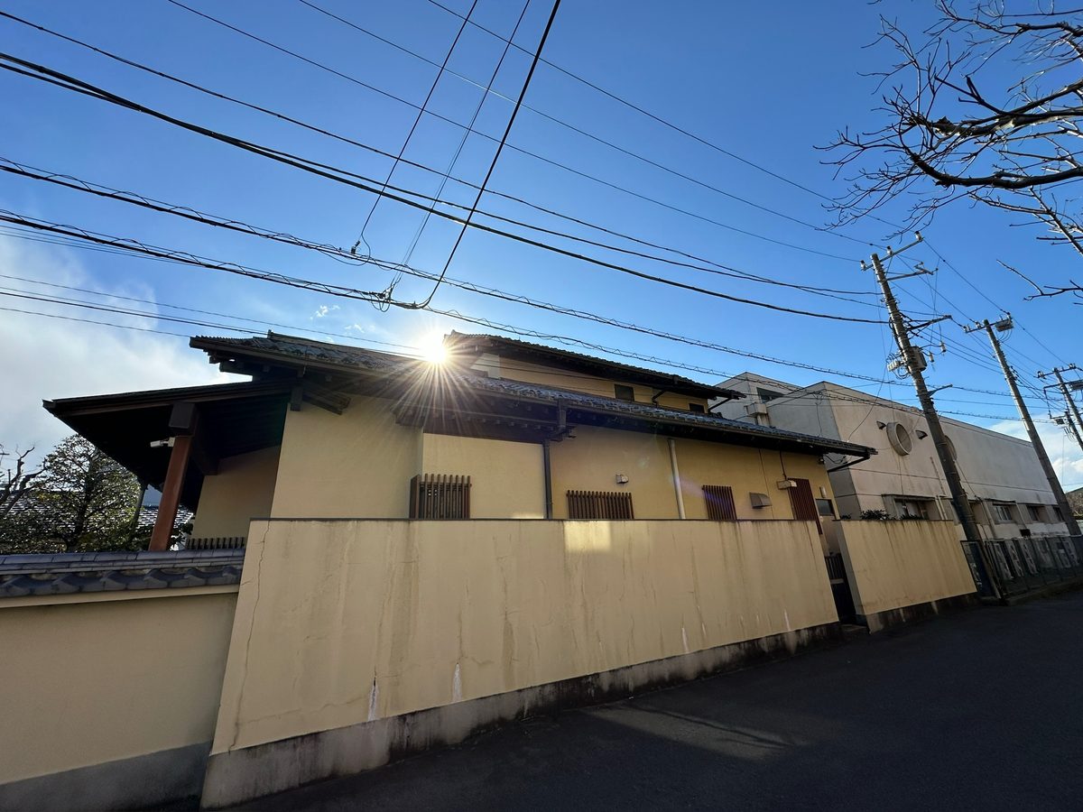土浦市 外壁塗装 施工前(塀)