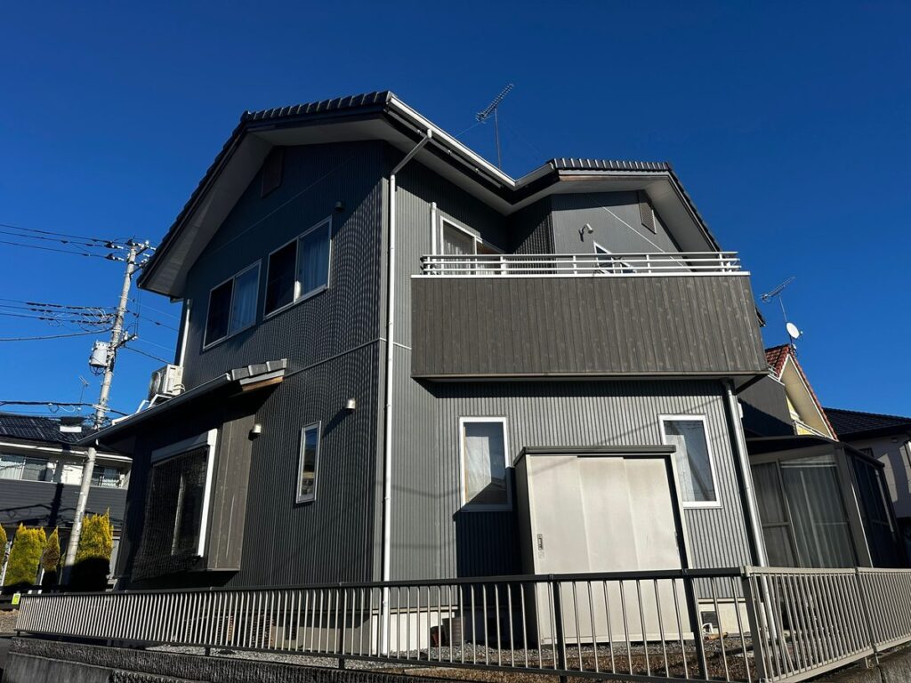 土浦市 外壁塗装 施工前（外観）