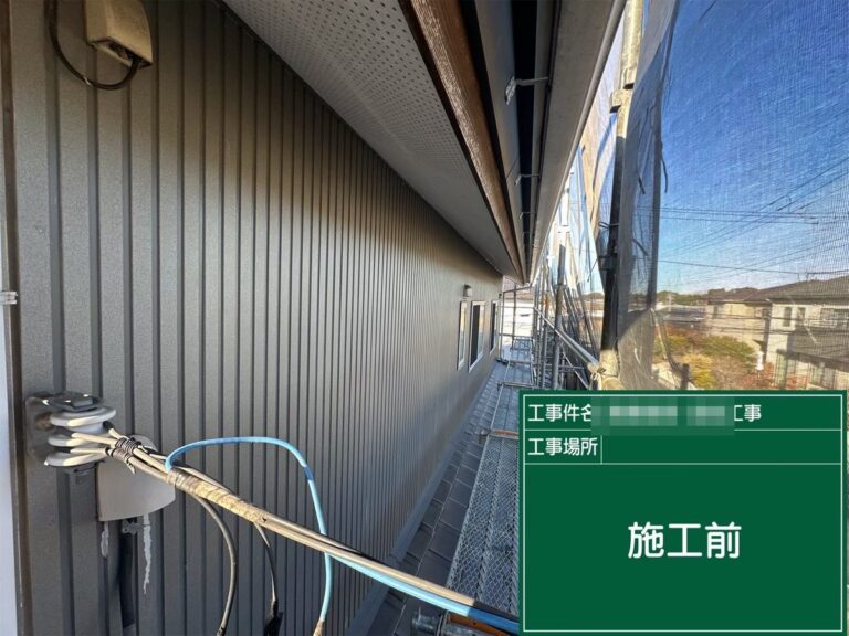 施工前の外壁