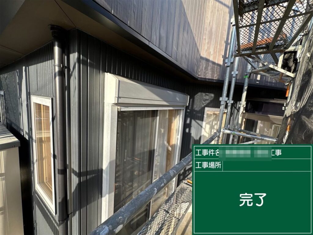 土浦市 外壁塗装 窓まわり 完了