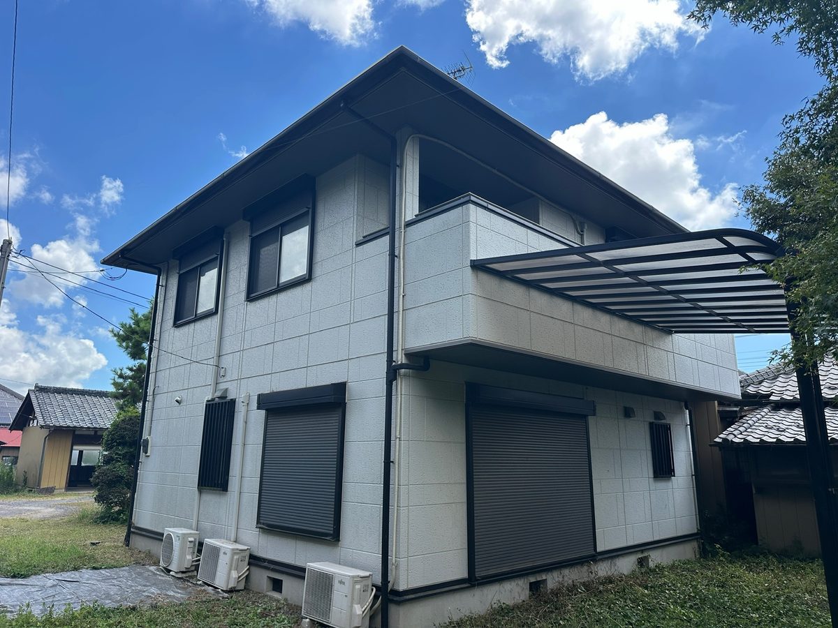 土浦市 セキスイハイムの外壁・屋根塗装事例 施工前