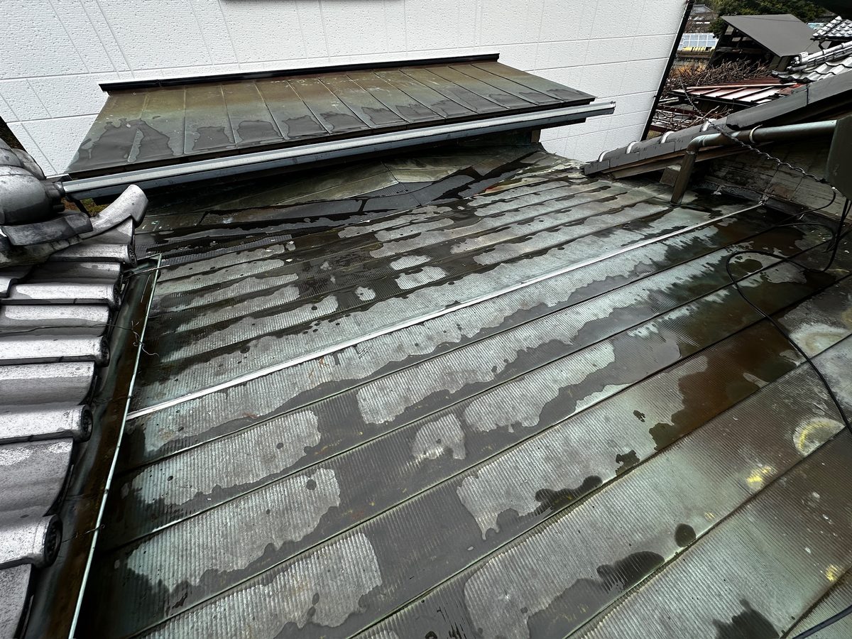 土浦市 天井リフォーム 雨のあとの確認